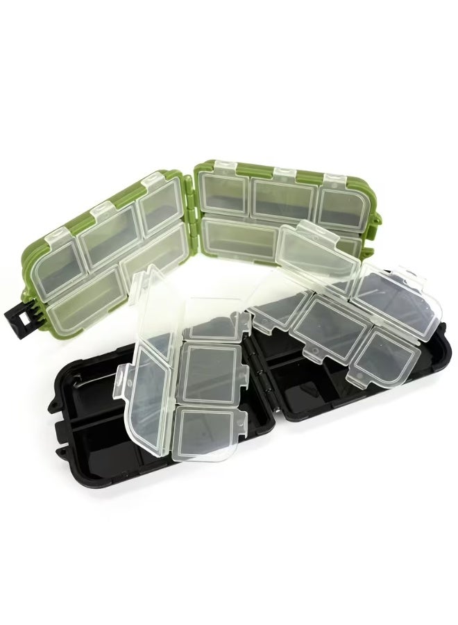 Home Clearance Sale 1pc Durable Portable Fishing Tackle Box with Multiple Compartments for Easy Organization and Storage of Lures, Hooks, and Rigs - Image 4