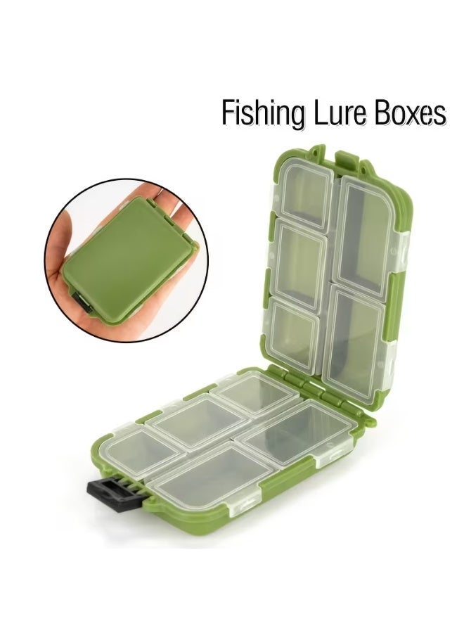 Home Clearance Sale 1pc Durable Portable Fishing Tackle Box with Multiple Compartments for Easy Organization and Storage of Lures, Hooks, and Rigs - Image 1