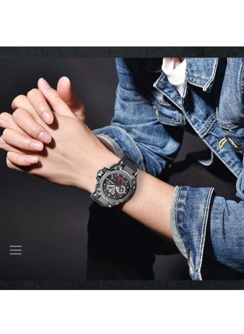 SMAEL Outdoor Sports Digital Watch Wristwatch LED Stopwatch Waterproof  - Image 4