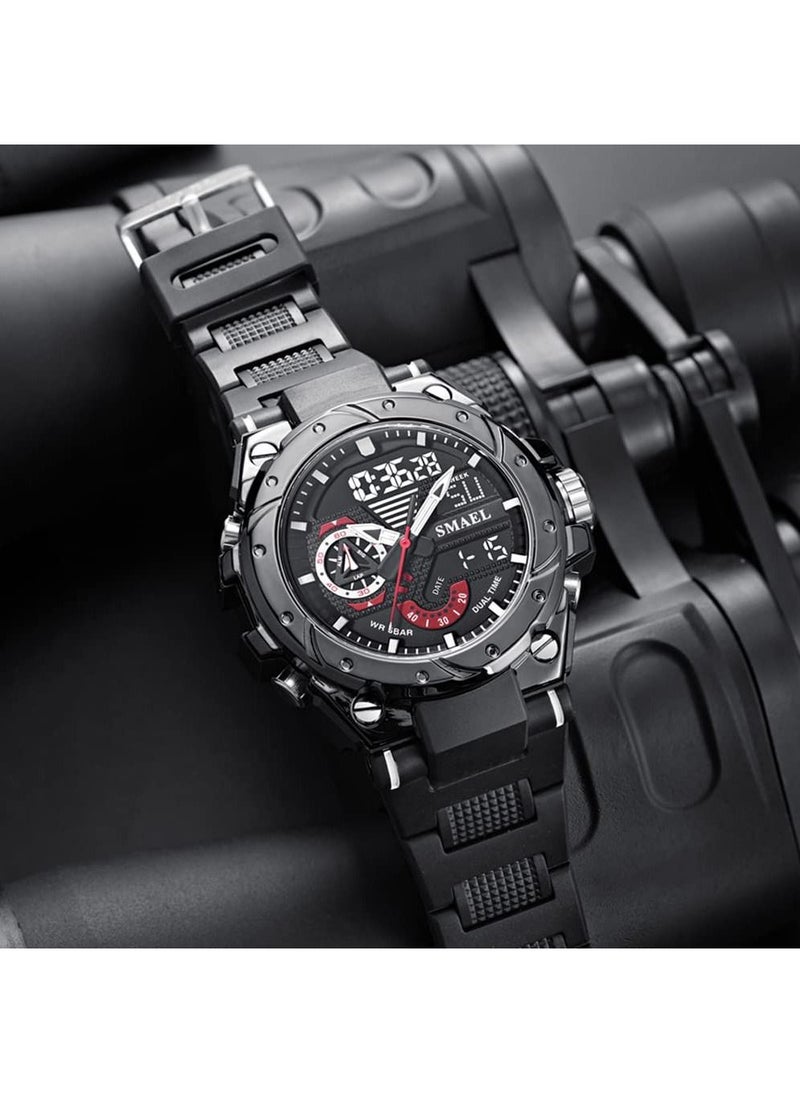 SMAEL Outdoor Sports Digital Watch Wristwatch LED Stopwatch Waterproof  - Image 2