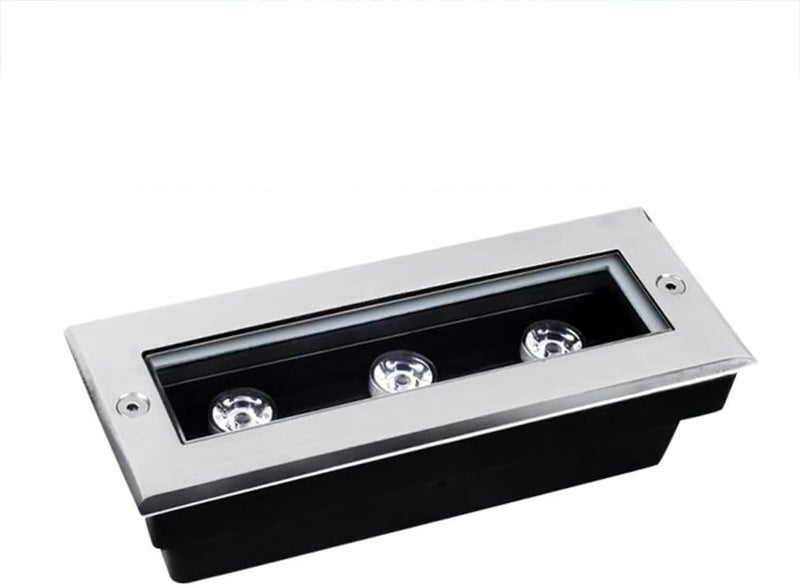 مصباح أرضي خارجي LED غسيل جدران بجهد منخفض AC12/24V مقاوم للماء IP66 شريط طويل غائر تحت الأرض لإضاءة الحدائق والمدرجات والممرات والساحات والممرات - Image 1