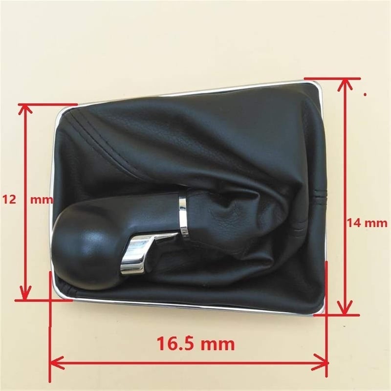 Vuzmode 5 Speed Gear Shift Knob with Leather Boot - Image 2