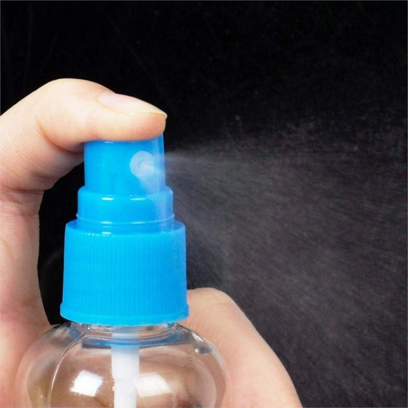Inditradition Inditradition Mini Refillable Perfume Atomizer Spray Bottle Mist Spray Bottle Pack of 3 100 ML Transparent  - Image 5