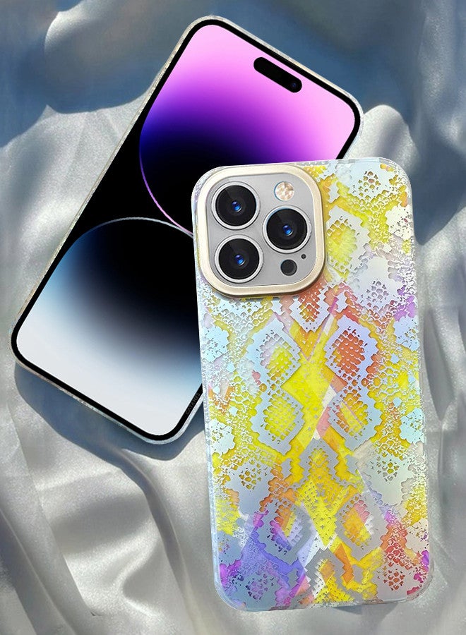 CATANES iPhone 14 Pro Case 3D Print Snake Pattern Shockproof Back Cover Durable New Design Case - Image 1