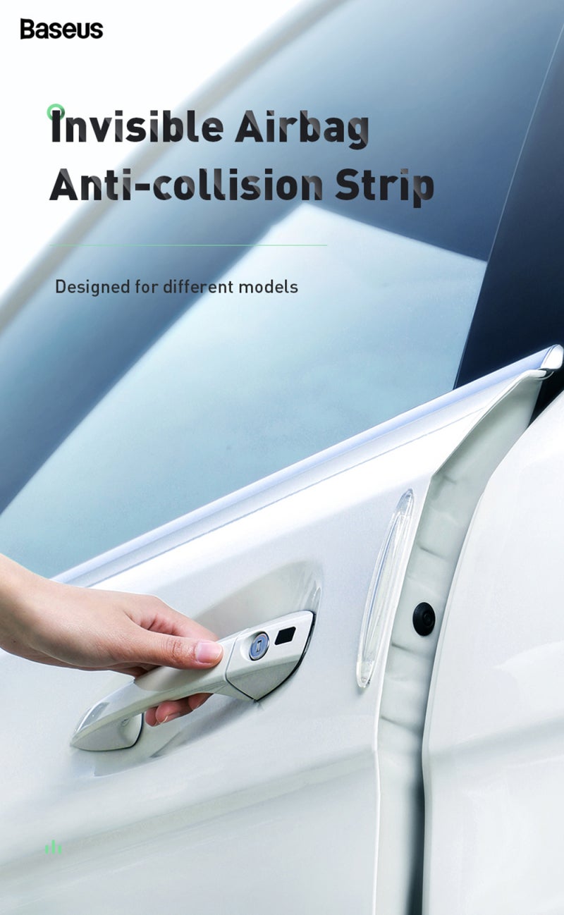 Baseus Car Door Protector Liquid Silica Scratch Guard - Airbag Buffer Traceless Adhesive Universal Fit for SUV RV Car Protection - Image 2