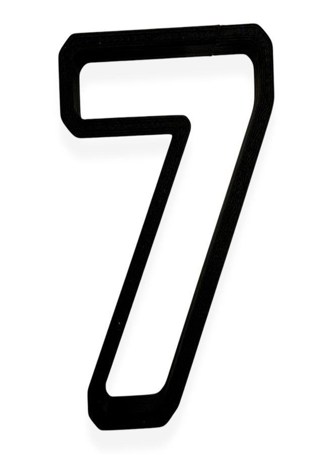 Bundle of Fun 7 Block Numbers Cookie Cutter with Easy Push Design (3.5 inch) - Image 1