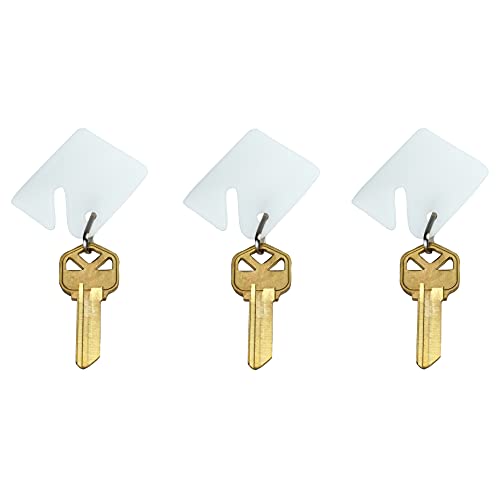 Barska Multi-Purpose Key Tags with Write-On Labels & Ring Holders - 50 White Tags - Image 2