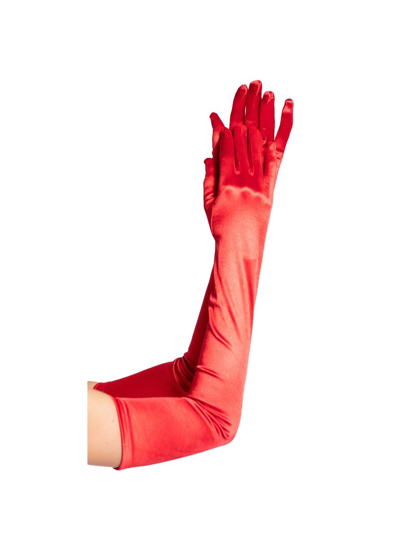 Generic Cruella Dalmatian Cape Scarf Witch Cloak Wig Red 53cm long gloves 