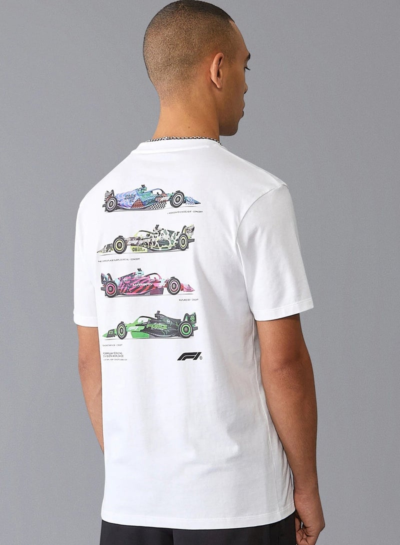 Formula1 Collection Car Graphic T-shirt - Image 5