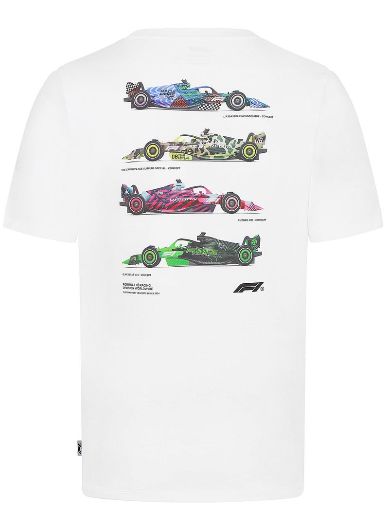 Formula1 Collection Car Graphic T-shirt - Image 1
