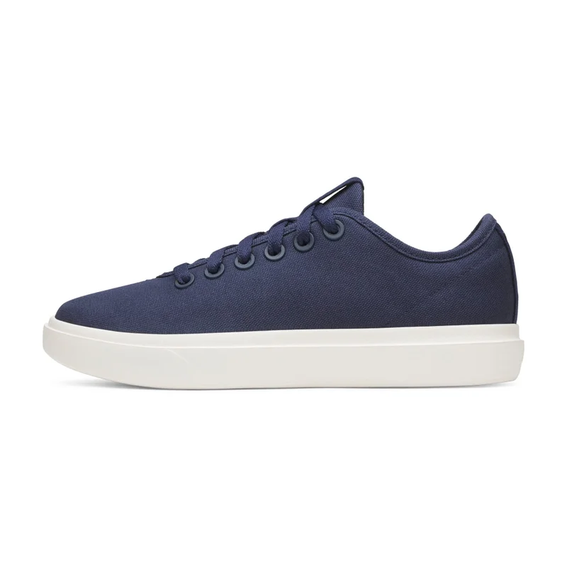 Allbirds Men's Canvas Piper - Deep Navy (Natural White Sole)
