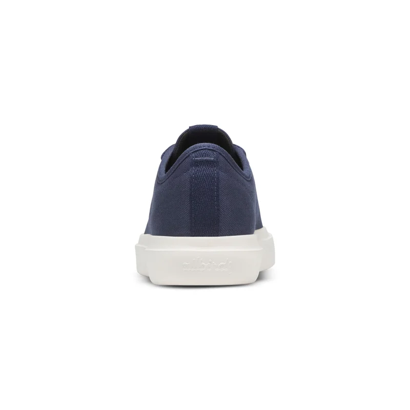 Allbirds Men's Canvas Piper - Deep Navy (Natural White Sole)