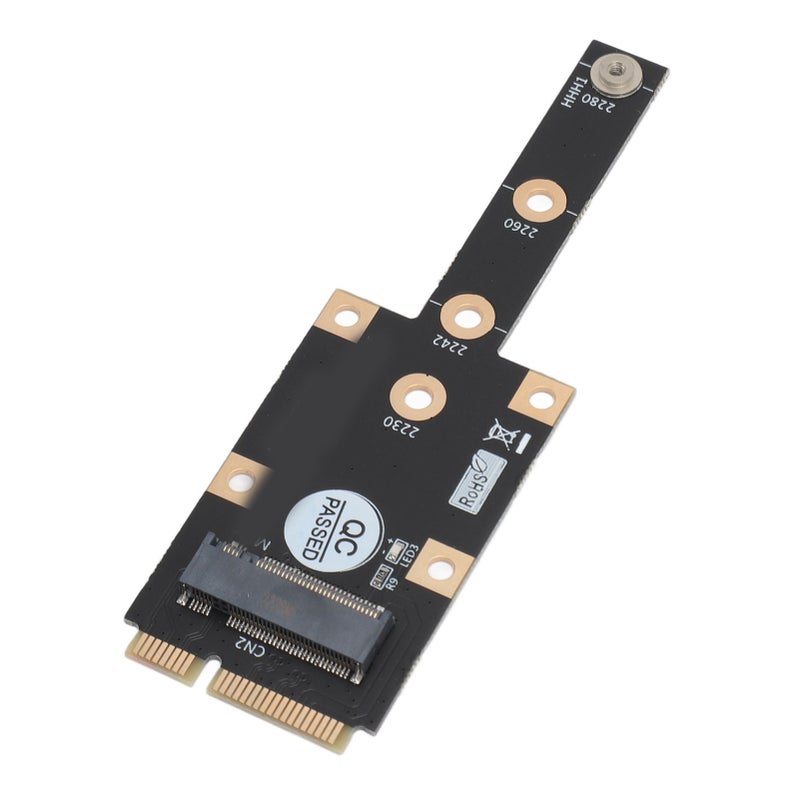 M.2 NGFF NVME SSD Adapter Mini PCIE to M.2 M Key Converter Adapter for 2230 2242 2260 2280 M.2 SSD - Image 1