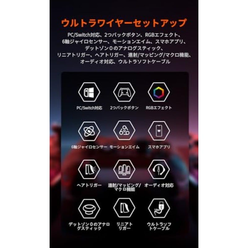 Wired Controller BIGBIG WON Rainbow PC Controller RGB Indicator Custom Back Buttons 6-Axis Gyro Dual Motor Linear Trigger Wired Game Controller for Switch Windows10 for PS5 PS4 via R90 Adapter - Image 2