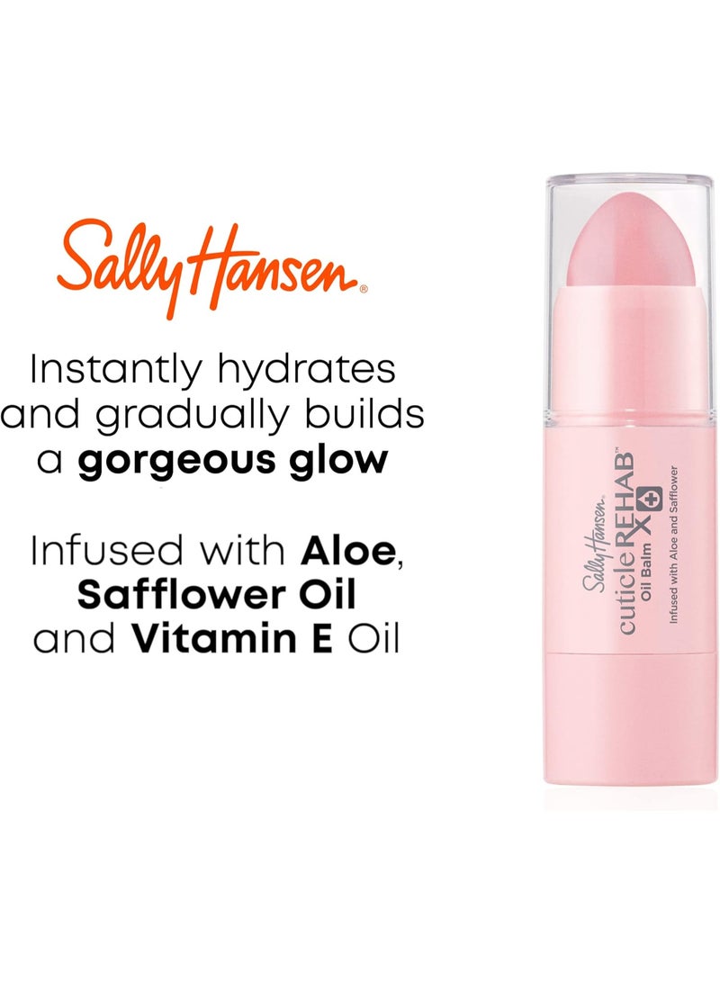 Sally Hansen Cutical Rehab™ Oil Balm, Natural Essential Oil, Vitamin E, Nourish and Condition dry nails and cuticles - Image 3
