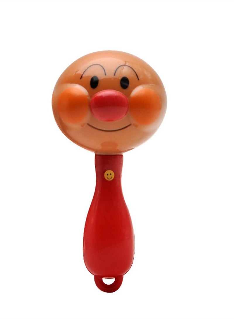 Loquat Sand Hammer Castanet Rattle Toy Baby Hand Ring The Bell Sand Drum/Toys 3.5*9cm 