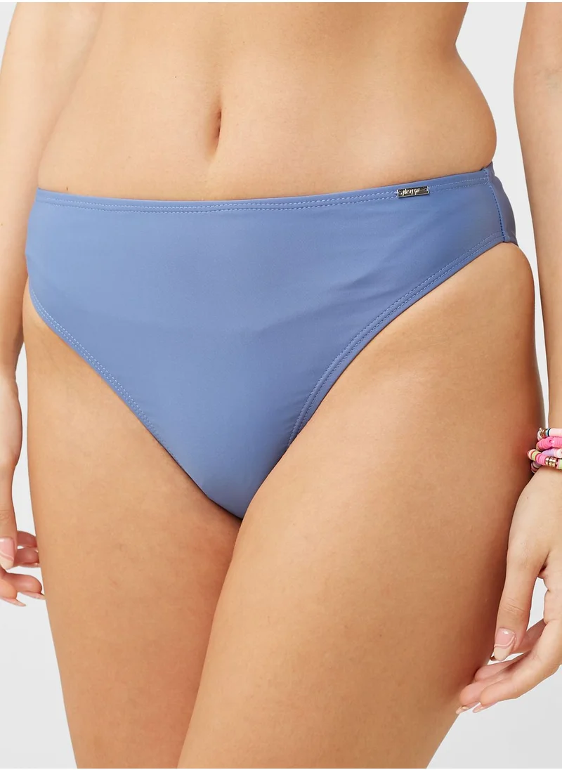 NASTY GAL High Leg Bikini Bottom