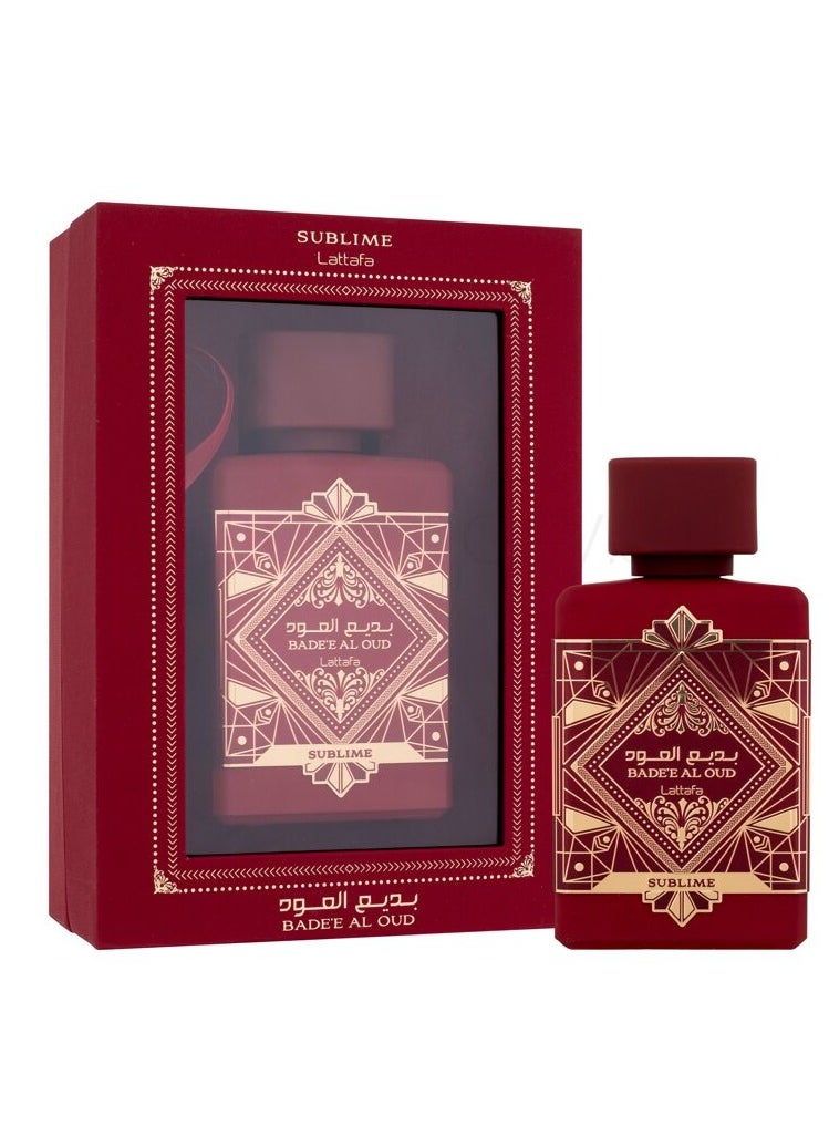 Lattafa Badee Al Oud Sublime Eau de Perfume unisex -100 ml  - Image 1