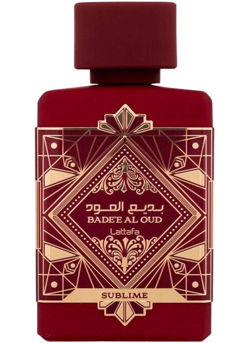 Lattafa Badee Al Oud Sublime Eau de Perfume unisex -100 ml  - Image 2