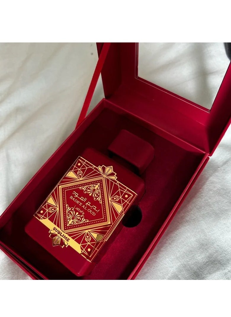 Lattafa Badee Al Oud Sublime Eau de Perfume unisex -100 ml  - Image 3