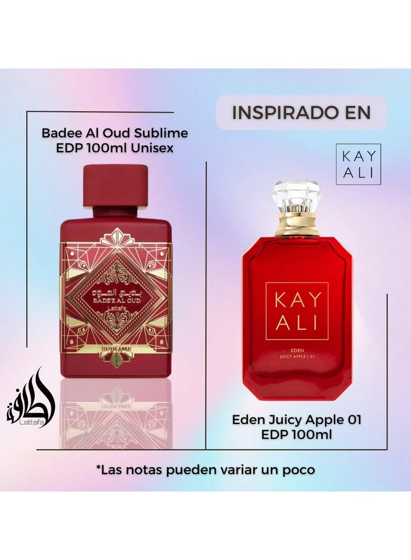 Lattafa Badee Al Oud Sublime Eau de Perfume -100 ml - Image 2