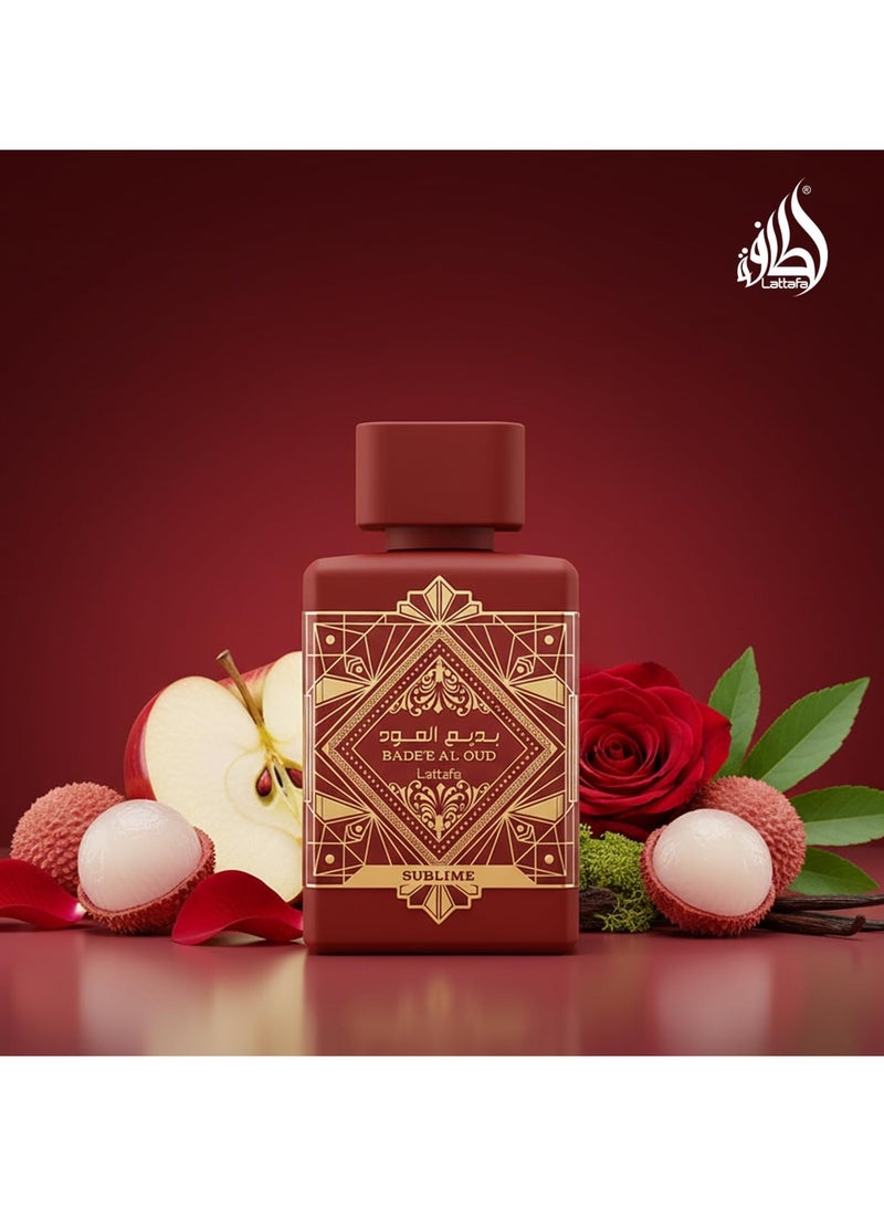 Lattafa Badee Al Oud Sublime Eau de Perfume -100 ml - Image 5