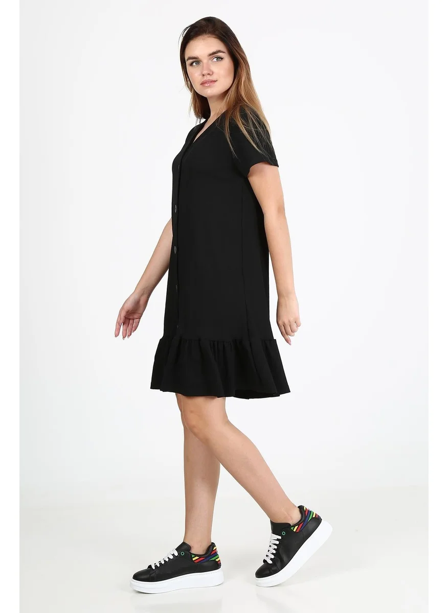 الكسندر جاردي Button Front Dress (B21-44700)