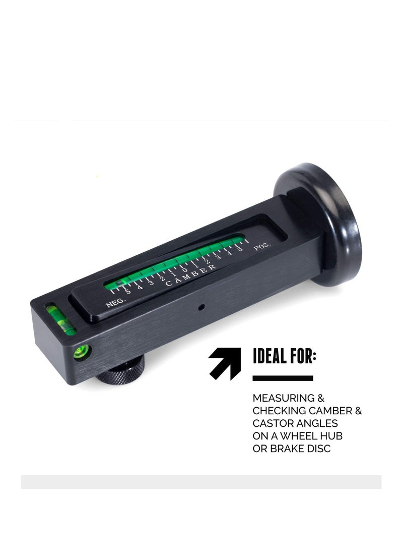 Generic - Adjustable Universal Magnetic Camber Gauge - Magnetic Alignment Tool for Cars, Caster Wheel Measurement, and Camber Adjustment - Essential for Accurate Vehicle Alignment. - Image 1