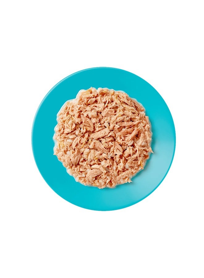 آبلاوس طعام القطط بالتونة والروبيان في مرق - 156 غرام (عبوة من 24 قطعة) - Image 3