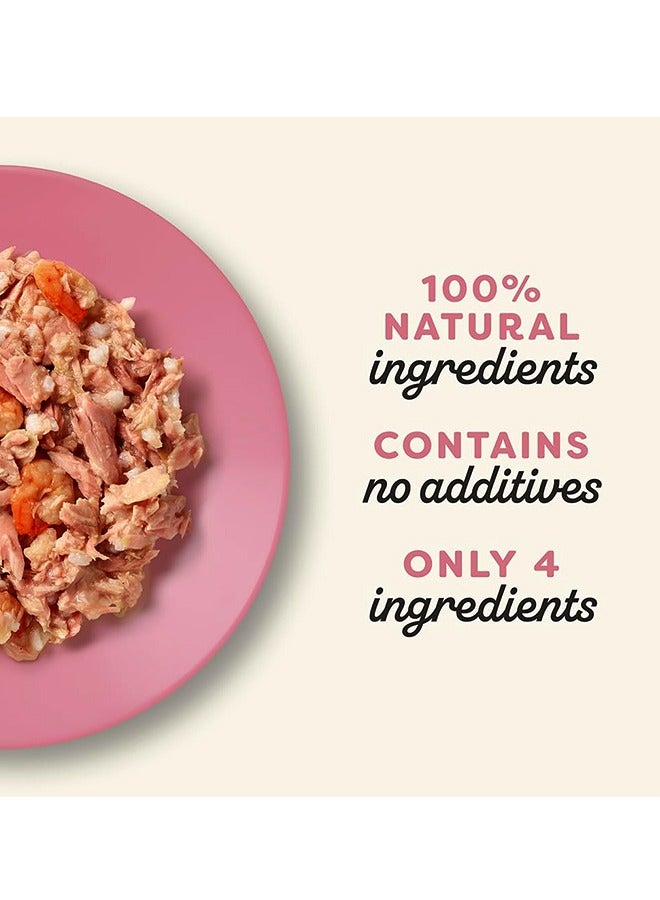 آبلاوس طعام القطط بالتونة والروبيان في مرق - 156 غرام (عبوة من 24 قطعة) - Image 5