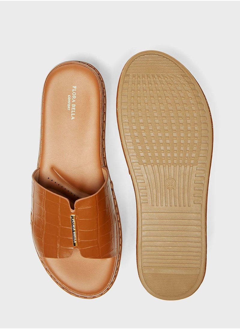 shoexpress - One Strap Wedge Sandals - Image 1