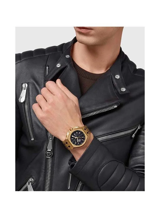 PHILIPP PLEIN Plein Extreme Metal Chronograph Wrist Watch PWGAA0621 - 44mm - Gold