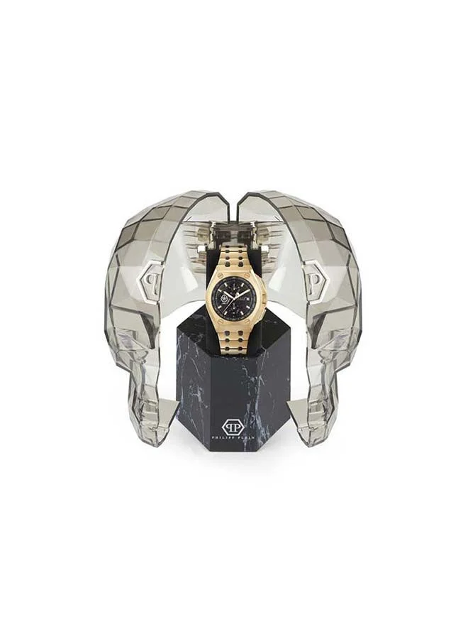 PHILIPP PLEIN Plein Extreme Metal Chronograph Wrist Watch PWGAA0621 - 44mm - Gold