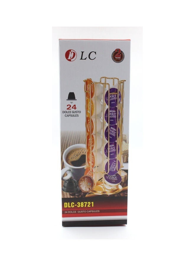 D L C Coffee Capsule Holder Stand for 24 Capsules - Image 2