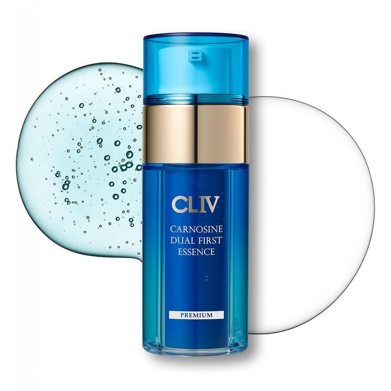CLIV Carnosine Dual First Essence â€“ Korean Skincare Facial Moisturizer with Carnosine, Retinol & Peptides â€“ Hydrating & Smoothing Formula for Skin Tone & Elastic Feel â€“ 3.38 fl oz (100ml) - Image 1