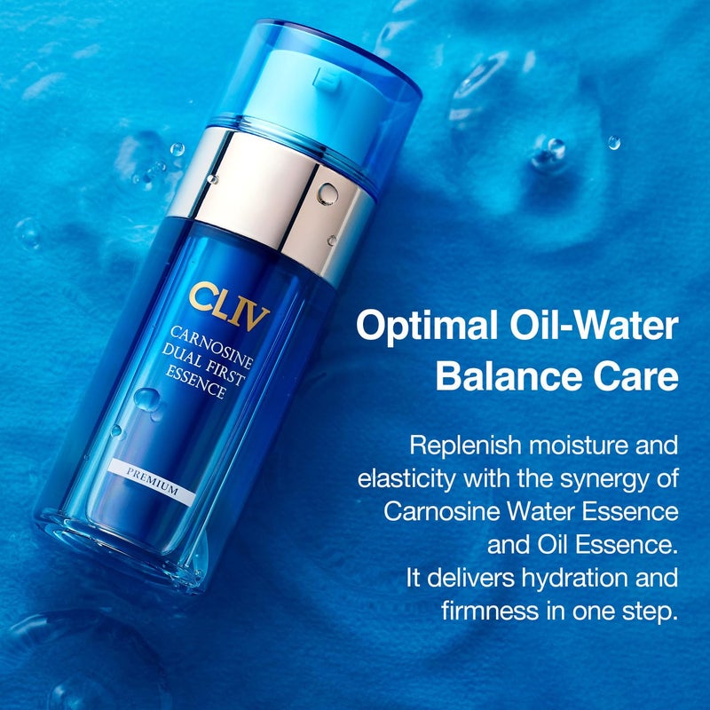 CLIV Carnosine Dual First Essence â€“ Korean Skincare Facial Moisturizer with Carnosine, Retinol & Peptides â€“ Hydrating & Smoothing Formula for Skin Tone & Elastic Feel â€“ 3.38 fl oz (100ml) - Image 2