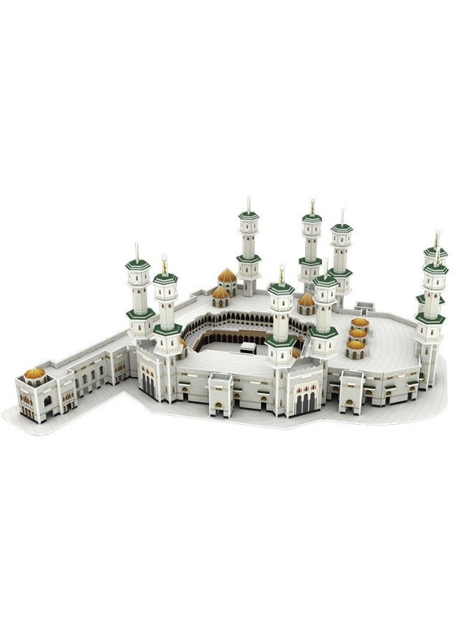 Muslim building blocks Mecca Holy Mosque building set | Forbidden Mosque model | Mecca Islamic children's and adult toys | Kaaba building blocks puzzle game | DIY mosque building set | Ramadan Eid gift  - Image 4