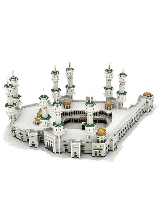 Muslim building blocks Mecca Holy Mosque building set | Forbidden Mosque model | Mecca Islamic children's and adult toys | Kaaba building blocks puzzle game | DIY mosque building set | Ramadan Eid gift  - Image 5