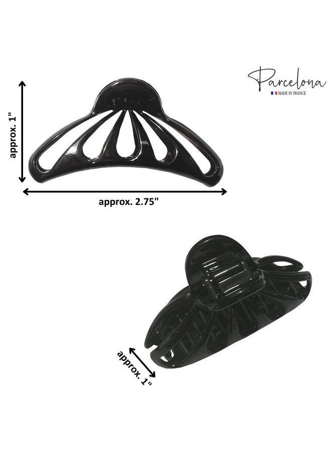 French Rain Drop Set Of 2 Small Silver Grey And Black Celluloid Jaw Hair Claw Clip With Covered Spring - pzsku/ZE619E790DA1D23FF641CZ/45/_/1707981275/711106c3-9cb0-4ad3-b9f6-edf052908e4a