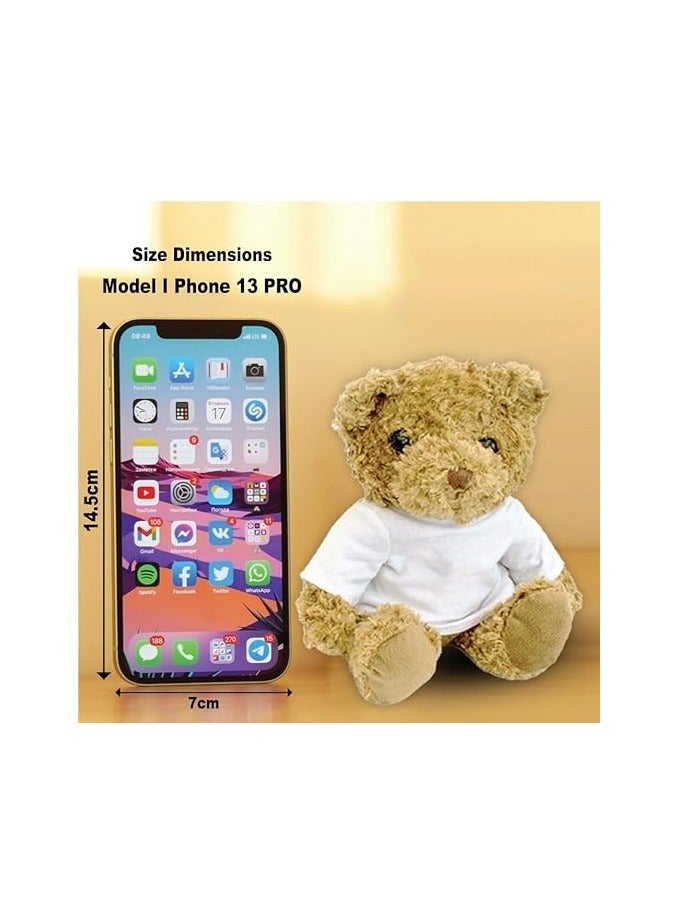 PRINTSHOP4ME Christmas Gift Set-Teddy Bear-Two-Tone Red Mug And Holiday Greeting Card-Pack Of 3 Combo-Christmas Gift For Friends And Family - Image 2