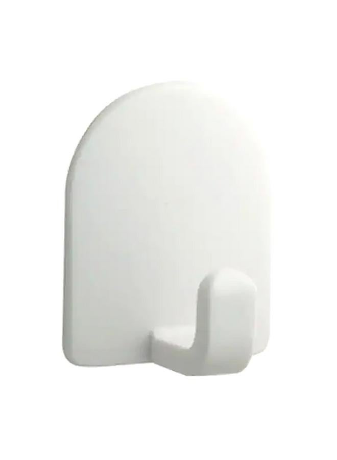 InterDesign 4-Piece Self Adhesive Hook Set White  - Image 2
