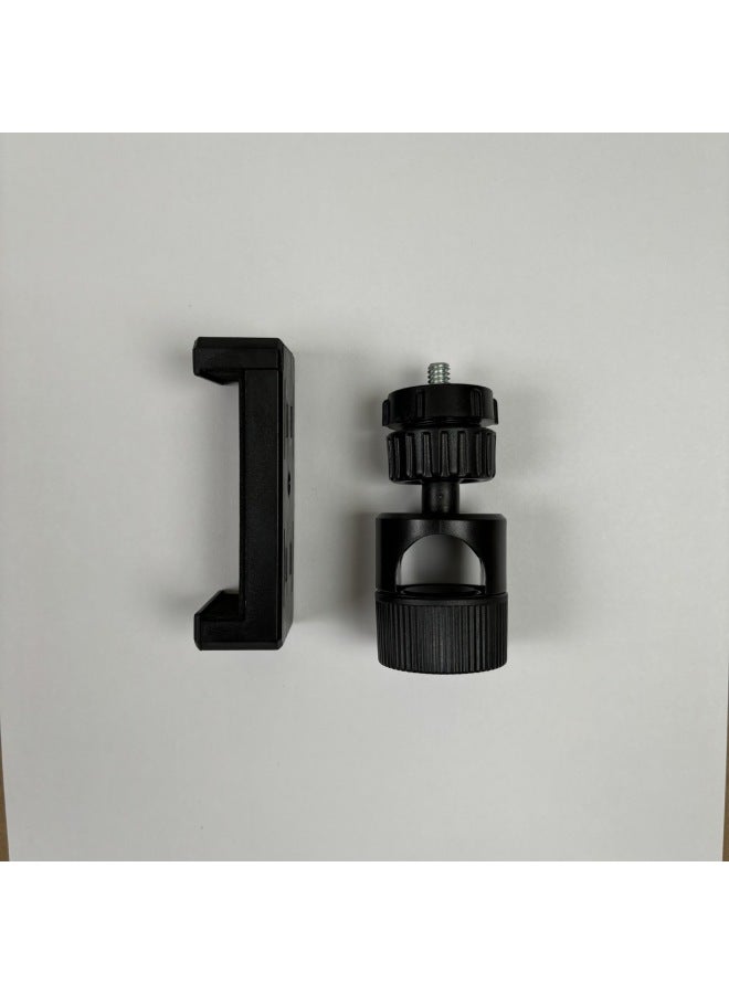Neutral Manufacturer Mobile Phone Holder Accessories Mobile Phone Clip Live Broadcast Bracket Additional Position Universal Pipe Diameter Adapter Fixed Clip - Image 1