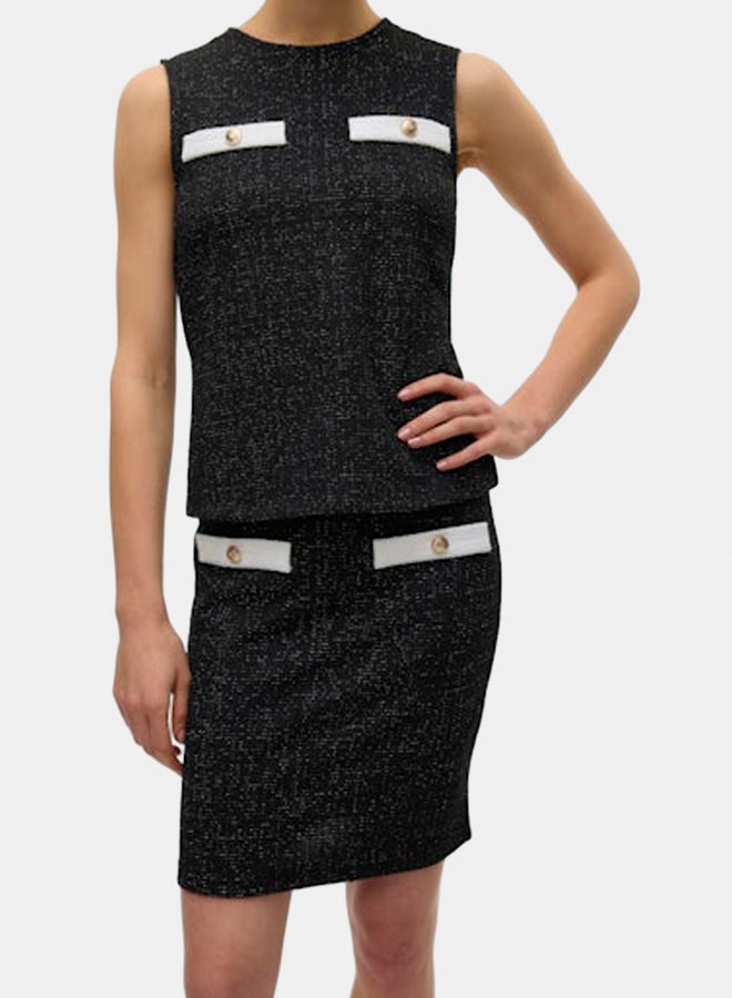 VERO MODA Womens Tiffany Short Pencil Skirt Juniors - Image 3