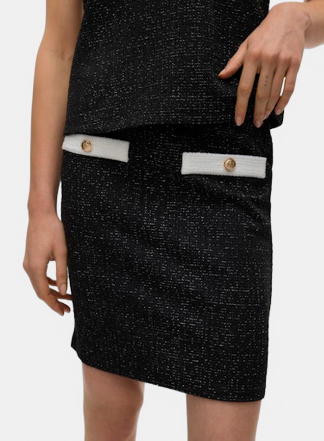 VERO MODA Womens Tiffany Short Pencil Skirt Juniors - Image 1