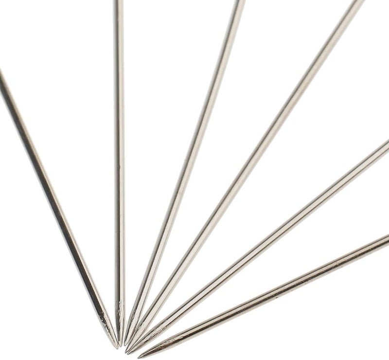 klarako 30pcs Multi Shaped Head Pins With Wheel Hijab Scarf Pins For Sewing Dressmaking - Heart - Image 5