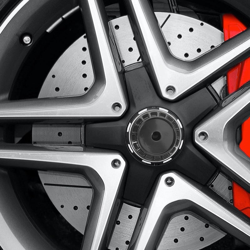 4Pc Black Hubcap Wheel Center Caps Compatible With Multiple Vehicle Models - Image 5