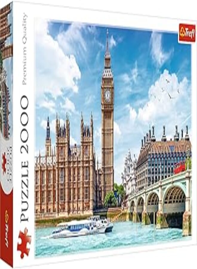 Trefl Puzzles - "2000" - Big Ben, London, England 27120