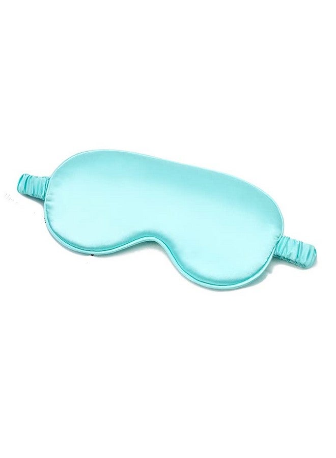 AUGEN Mulberry Silk Eye Mask, Super Smooth Sleep Mask And Blind Fold (Green2) (6) - Image 1