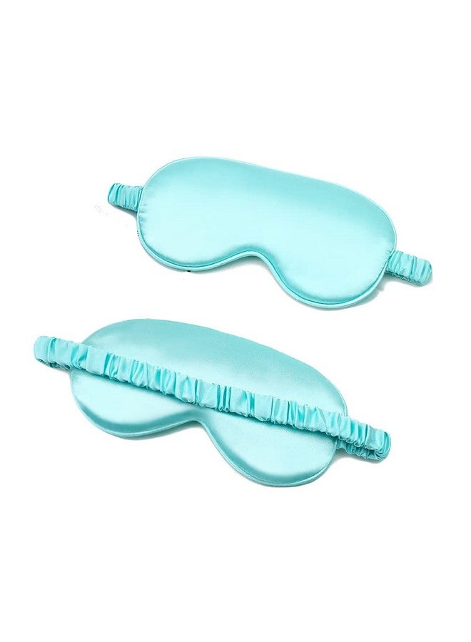 AUGEN Mulberry Silk Eye Mask, Super Smooth Sleep Mask And Blind Fold (Green2) (6) - Image 3