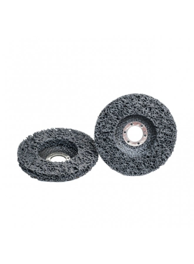 DANNIO 5-Inch Clean and Strip Disc (125mm x 22.2mm) - Black Abrasive Wheel for Rust, Paint, and Oxidation Removal - Compatible with Angle Grinders (T27) - Image 5